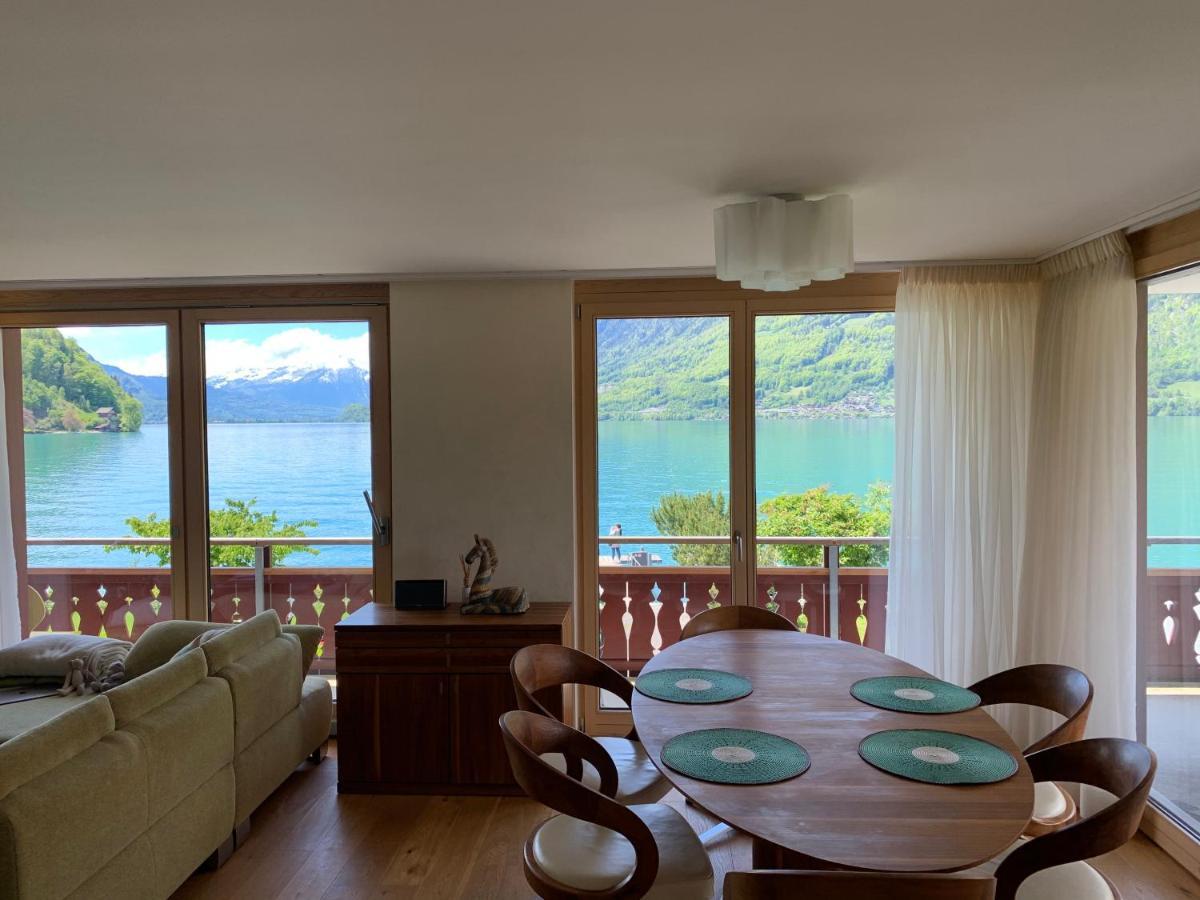 Seehaus Lake View 3-Bedroom Apartment Iseltwald Ngoại thất bức ảnh